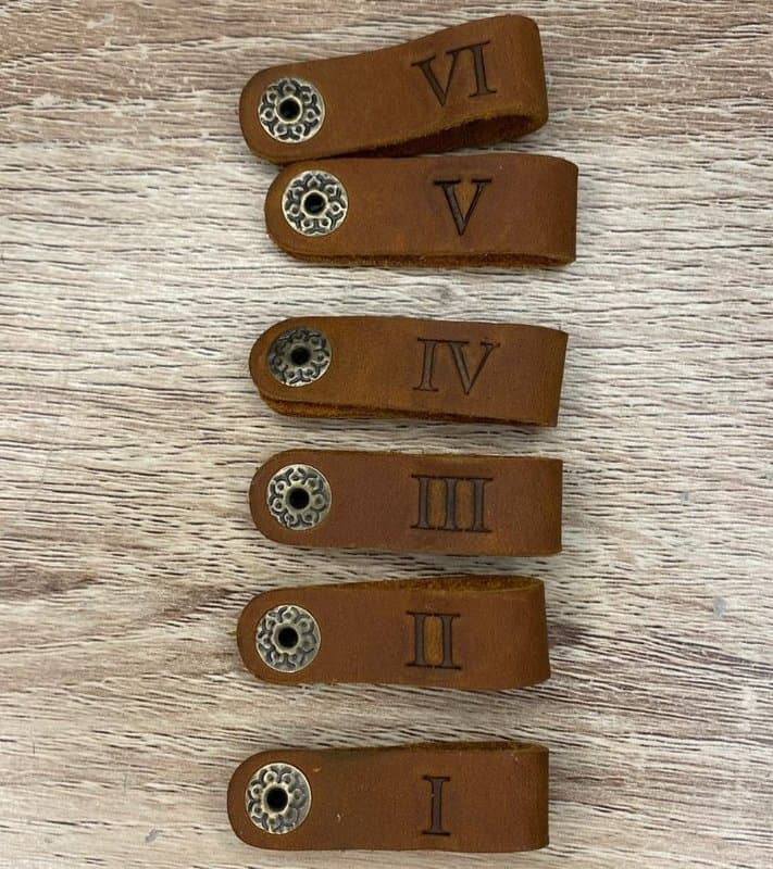 Set De 6 Marcadores De Copa