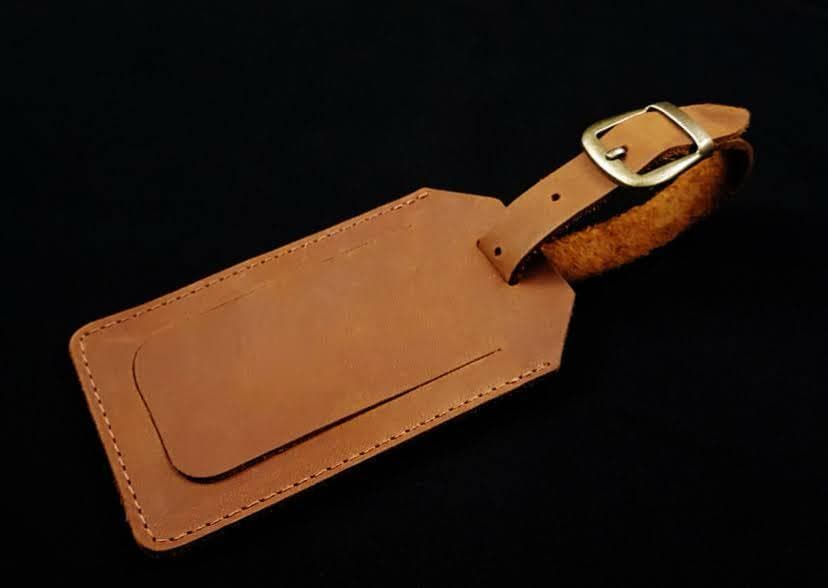 Hang Tag Cuero Natural